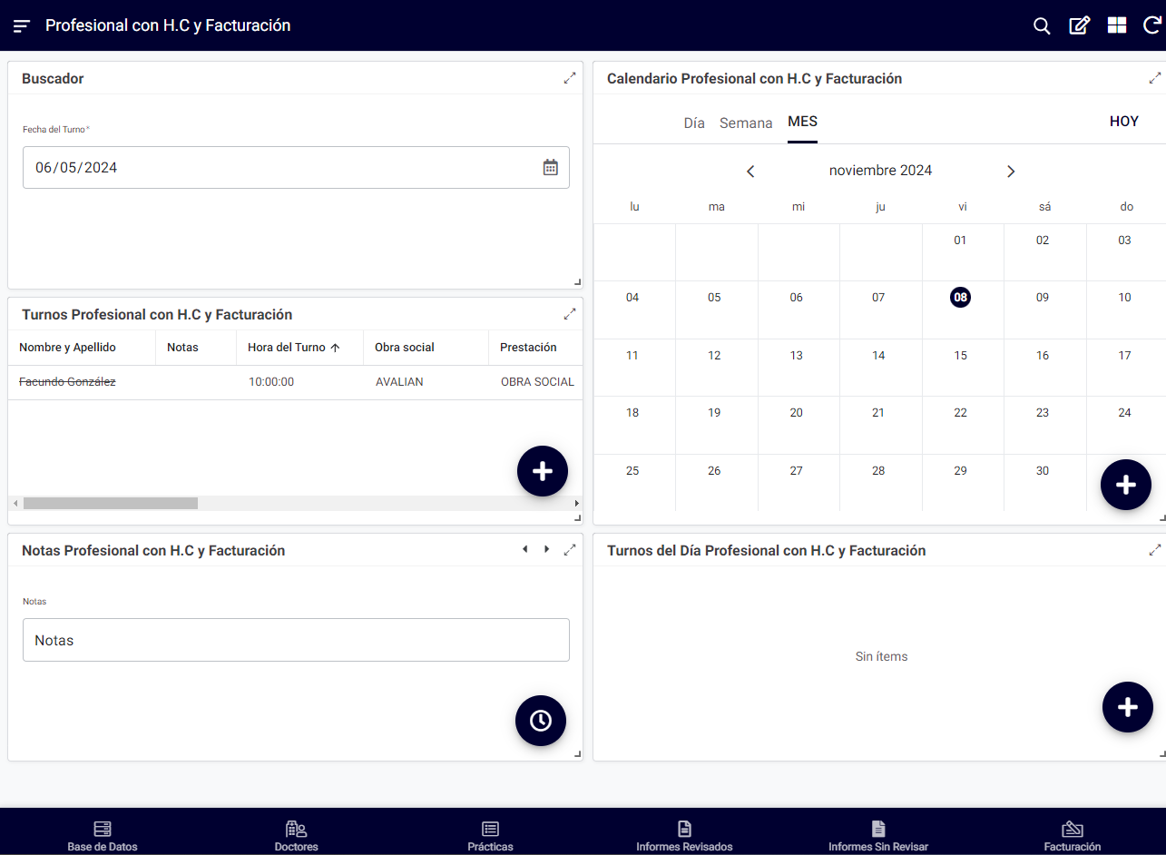 Algunas de mis aplicaciones desarrolladas con Appsheet